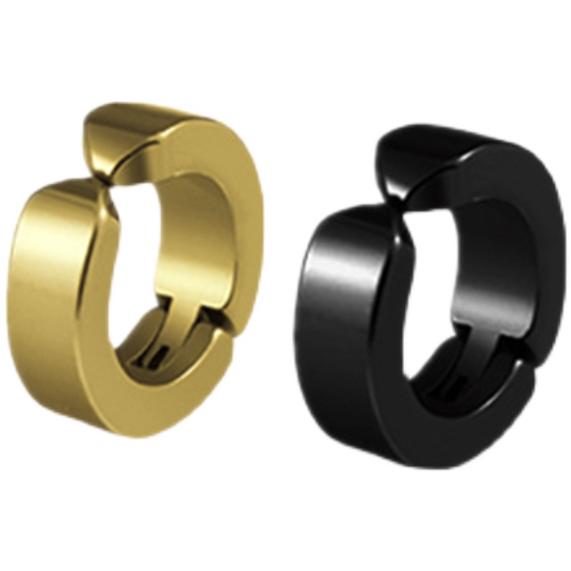 现货棉花娃娃耳环15cm20cm娃用耳环圆环耳圈耳夹玩偶公仔炫酷装饰 - 图3