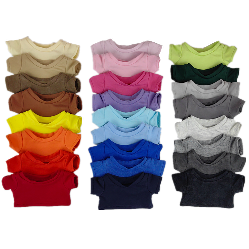 可定制娃衣5cm10cm15cm20cm40cm棉花娃娃玩偶公仔T恤拉布布衣服,淘宝优惠券,粉丝福利购,淘宝优惠卷