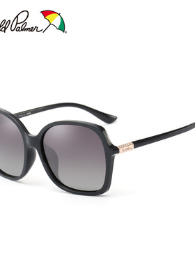 花雨伞圆脸复古风大框太阳眼镜