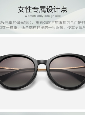 花雨伞偏光复古风韩版近视墨镜