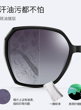 花雨伞2022新款太阳镜多边形偏光