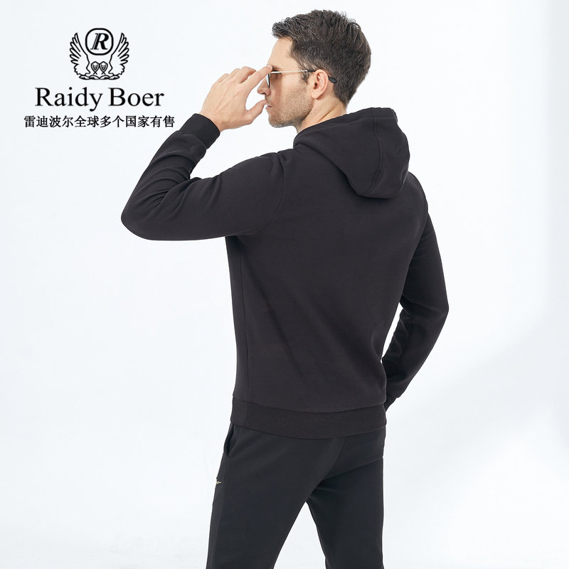 Raidy Boer/雷迪波尔秋冬季男士潮流片烫印飞虎图案连帽卫衣 6084,淘宝优惠券,粉丝福利购,淘宝优惠卷