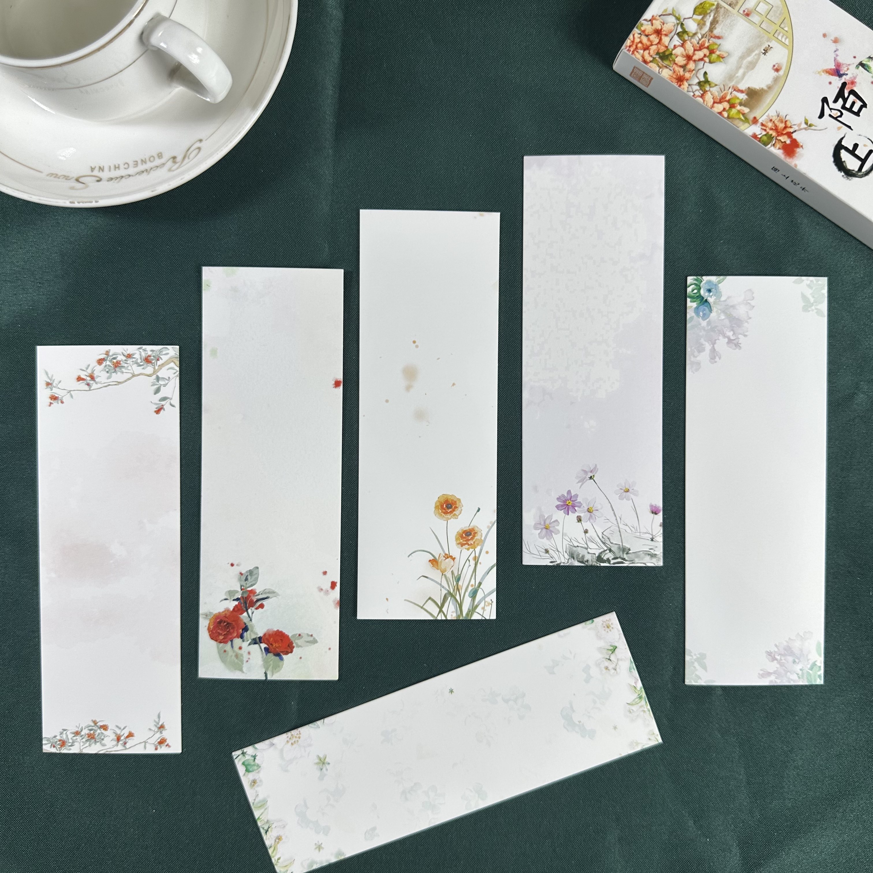 精美中国风插画空白书签田园风卡片DIY背景卡片纸质学生古风文艺,淘宝优惠券,粉丝福利购,淘宝优惠卷