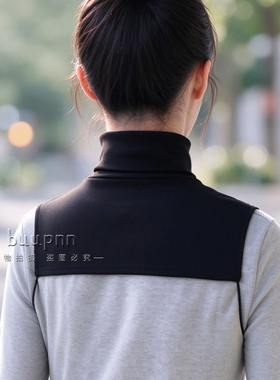 高领护脖套内搭防寒保暖假领