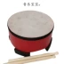 Khuyến mãi trẻ em Orff bộ gõ giáo dục sớm dạy đồ chơi âm nhạc gõ đỏ 6 inch trống 8 inch - Đồ chơi nhạc cụ cho trẻ em đàn piano cho bé 5 tuổi Đồ chơi nhạc cụ cho trẻ em