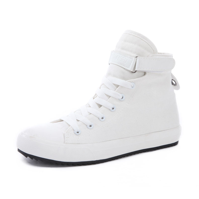 mid top canvas shoes