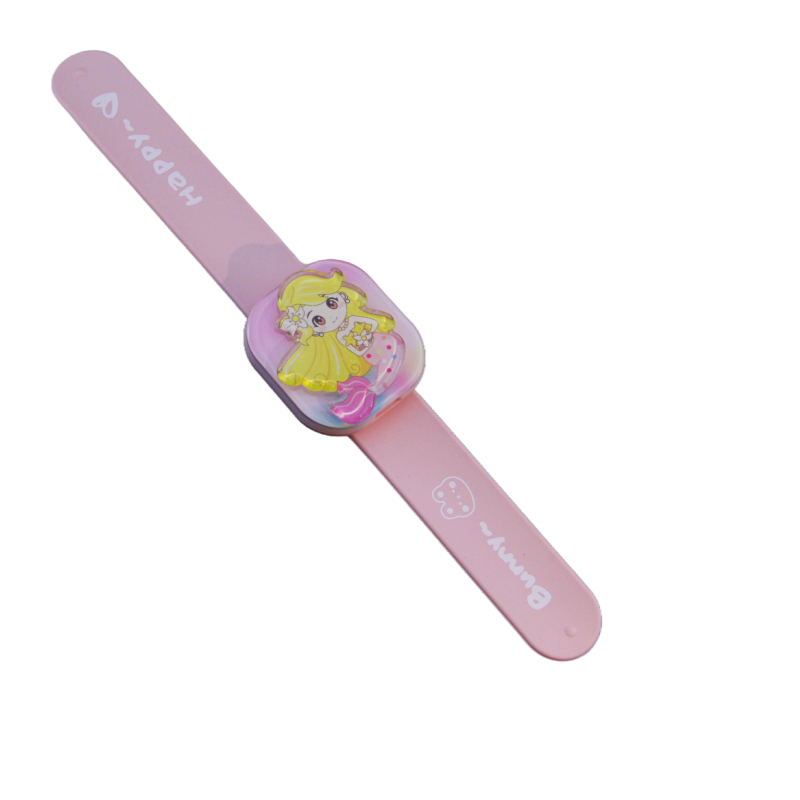美人鱼儿童手表啪啪圈玩具装饰品平贴手环女童公主拍拍圈卡通女孩,淘宝优惠券,粉丝福利购,淘宝优惠卷