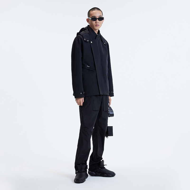 PELLIOT x MENGHUITING设计师联名款 无性别秋冬季男女冲锋衣外套