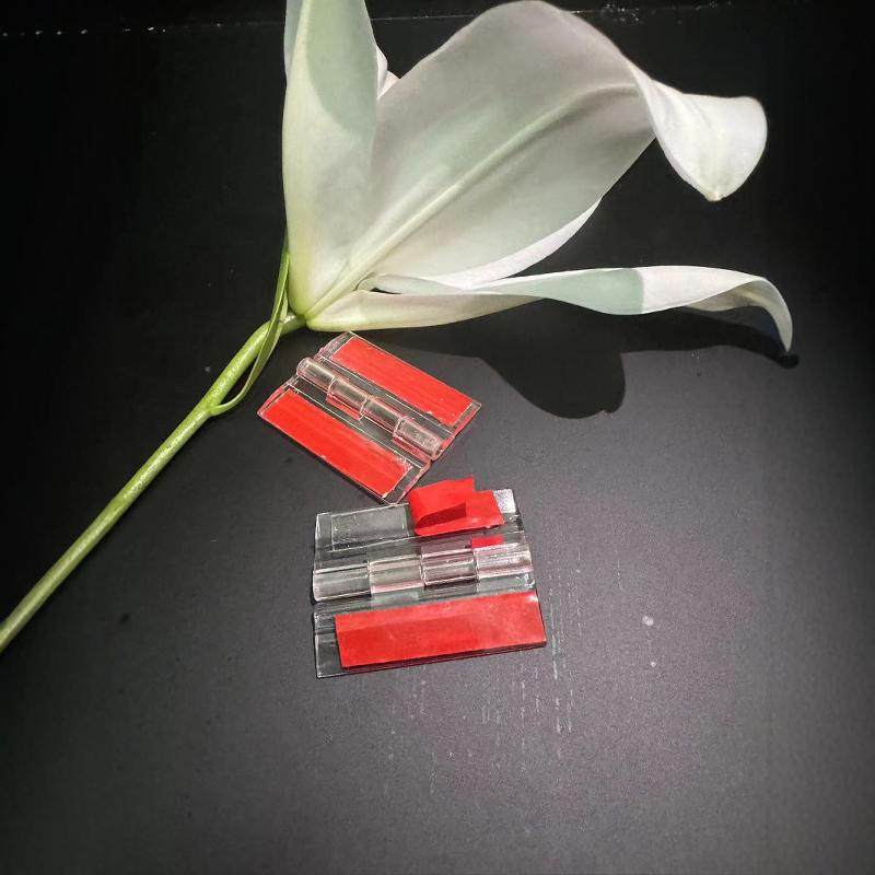 亚克力换用荷叶合页PC免打孔有机玻璃PMMA塑料折页门铰展示柜配件,淘宝优惠券,粉丝福利购,淘宝优惠卷