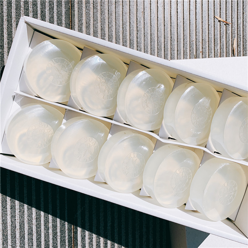 专柜日本DHC橄榄蜂蜜滋养皂90g洁面皂洗脸保湿滋润清洁去黑头薄膜-图2