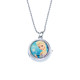 Cartoon Children's Flip Rotatable Creative Necklace Watch