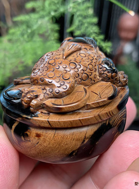 车饰佛珠项链吊牌摆件三脚金蟾蜍