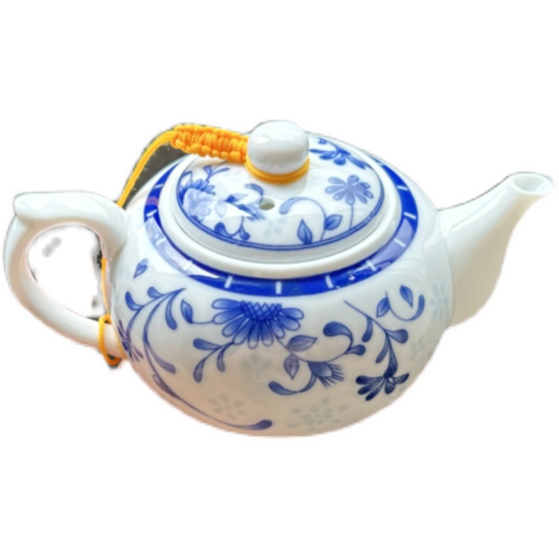 家用中式复古青花瓷陶瓷小茶壶单壶小号功夫茶具泡茶居家小容量