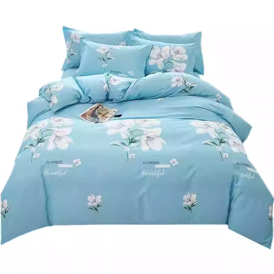 100%纯棉被套单件150x200x230双人全棉被罩单人1.5米1.8m床