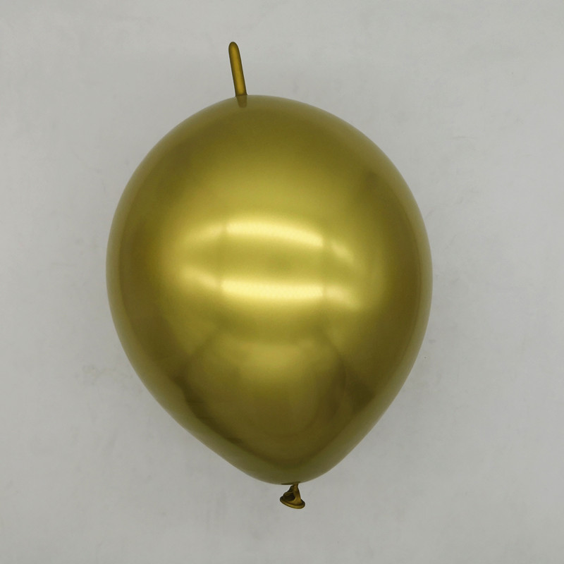 5寸10寸18寸金属色金色银色气球 铬金属重金属色不规则造型无色差 - 图3