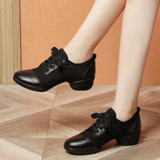 软底真皮舞蹈鞋女新款网面透气广场舞鞋室外水兵跳舞鞋轻便妈妈鞋,淘宝优惠券,粉丝福利购,淘宝优惠卷