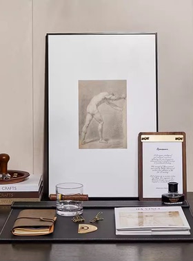 纸装饰摆件现代样板间书房