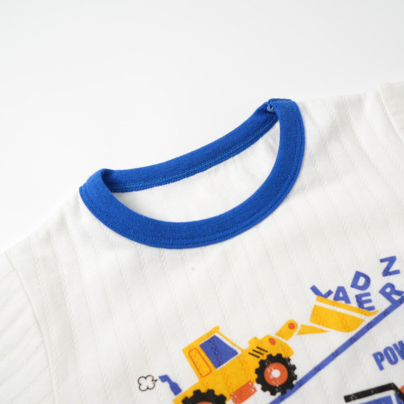 儿童家居服男童纯棉秋衣秋裤套装秋冬男孩呼吸棉保暖内衣小汽车3,淘宝优惠券,粉丝福利购,淘宝优惠卷