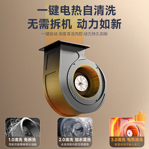 樱花吸抽油烟机家用厨房大吸力烟机燃气灶套装顶吸官方旗舰店TC02 - 图3