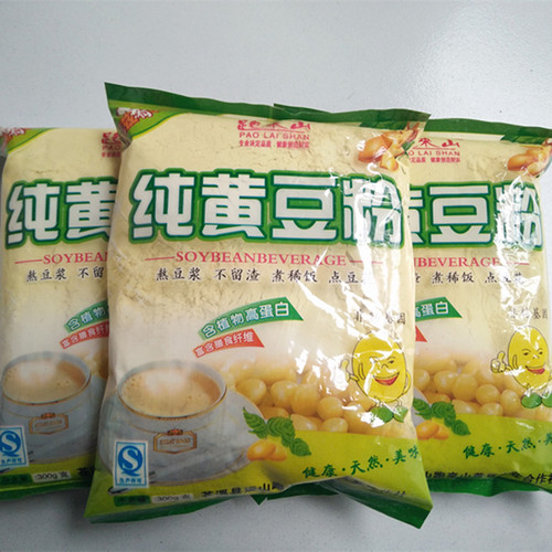 四川黄豆粉广元苍溪跑来山黄豆面无添加豆浆点豆花食品228g - 图1