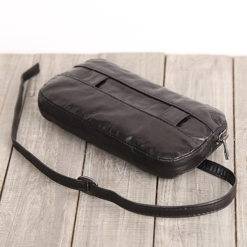 Original genuine leather handmade horizontal wallet wallet mobile phone