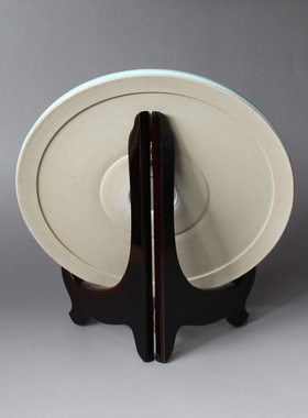 寻天青汝瓷和氏璧摆件饰品