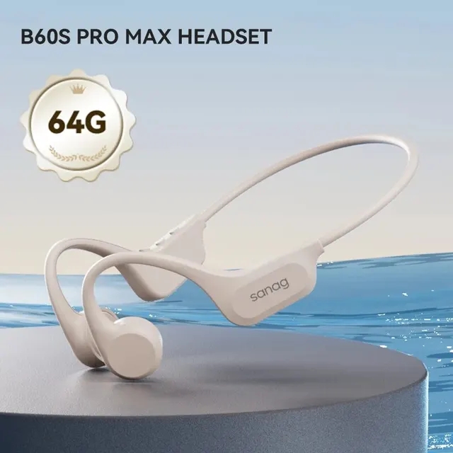 Sanag B60 Pro Bone Conduction Earphone IPX8 Wireless Open He - 图2