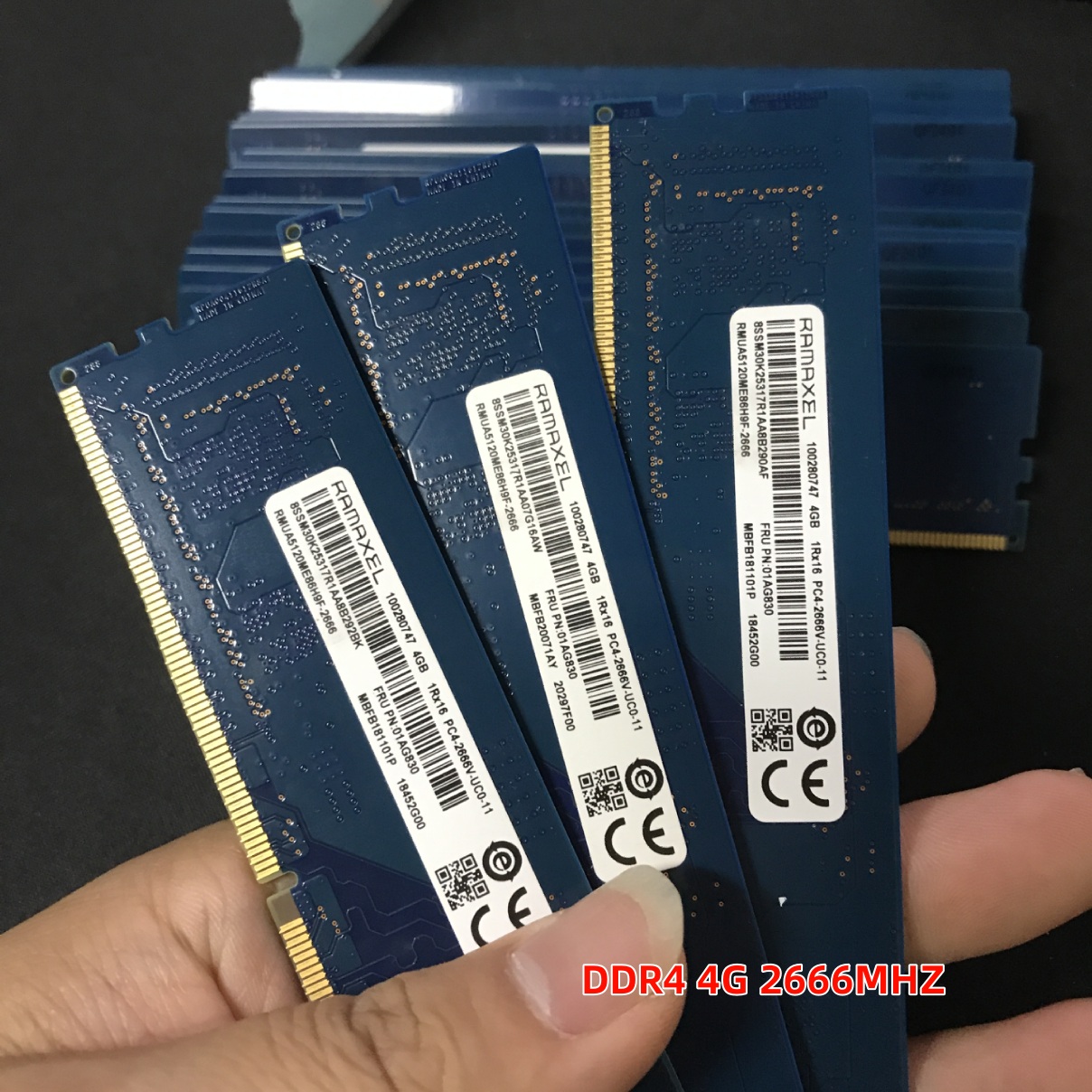 Ramaxel 记忆科技 DDR4 4G 8G 2400 2666台式机电脑内存条16G - 图2