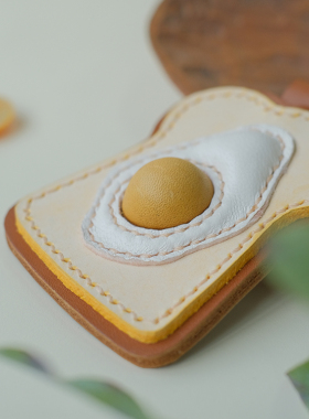 【伴手礼】手工牛皮挂饰钥匙扣