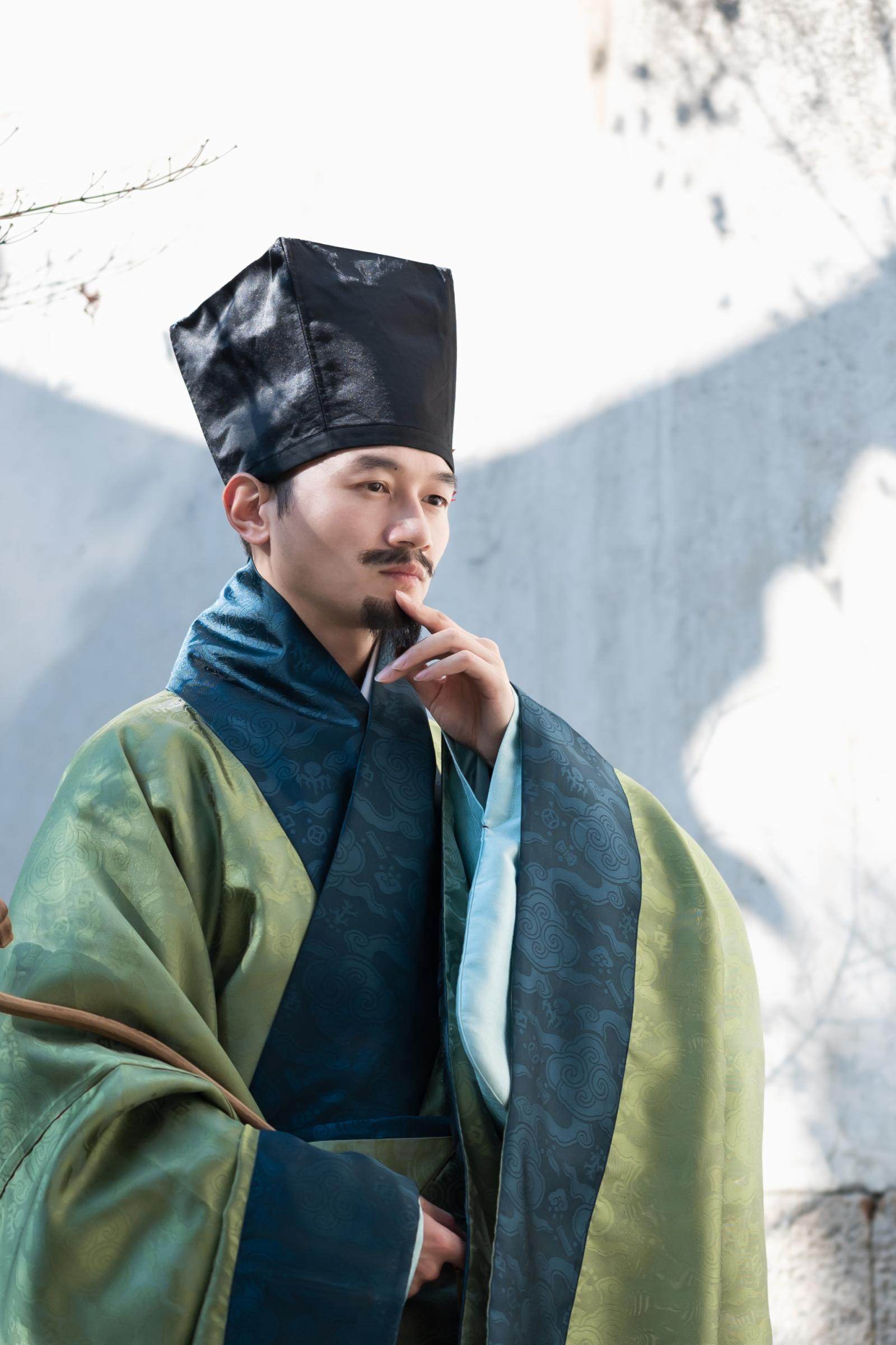 淮边筱竹 明制四方平定巾 素色缎面倒梯形男子巾帽子士庶首服方巾,淘宝优惠券,粉丝福利购,淘宝优惠卷