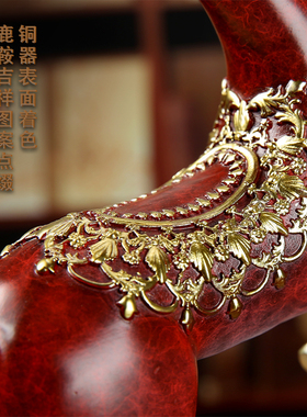 铜一家爆品黄铜摆件一路青云办公室居家玄关客厅书房乔迁新居新品