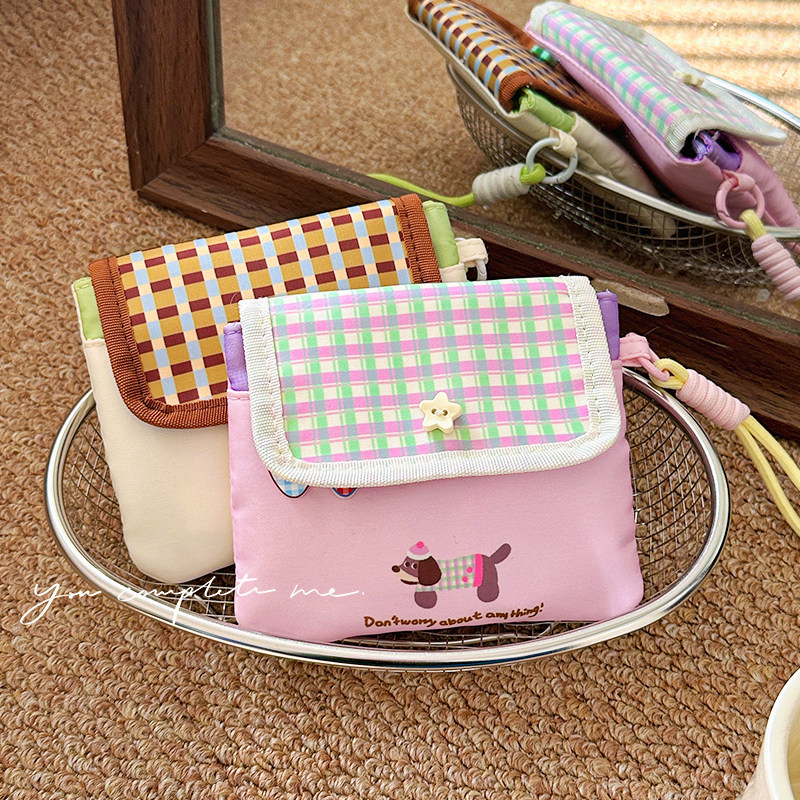 学生可爱姨妈巾收纳包大容量卫生巾收纳包迷你卡通ins口红小包包,淘宝优惠券,粉丝福利购,淘宝优惠卷