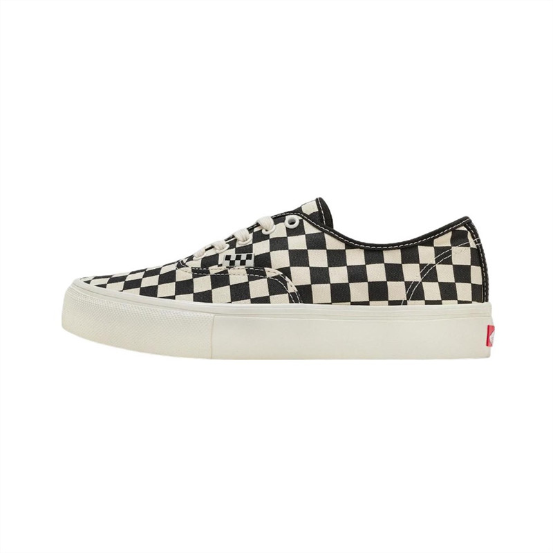 Vans Authentic 黑白棋盘格 防滑耐磨低帮男女帆布鞋VN0A5FC8FS8 - 图3