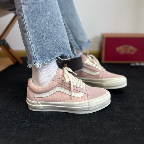 VANS/范斯 MTE Old School 浅粉色休闲耐磨低帮板鞋 VN000CY2LTP - 图0