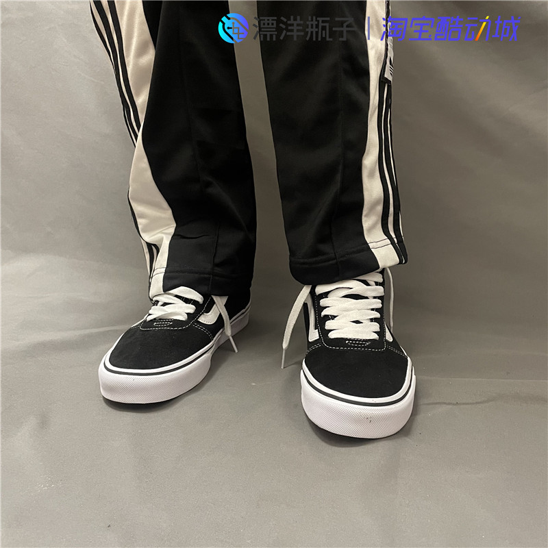 范斯 Vans Ward Hi 经典黑色百搭男款高帮板鞋帆布鞋 VN0A36ENC4R - 图0