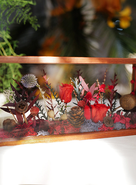 实木摆件自然风客厅原创摆件好看