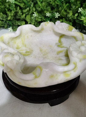 天然摆件居家烟灰缸