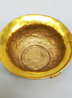 黄铜五路财神风水摆件工艺品