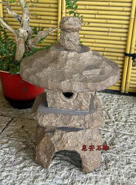石灯笼日式庭院石灯户外景观