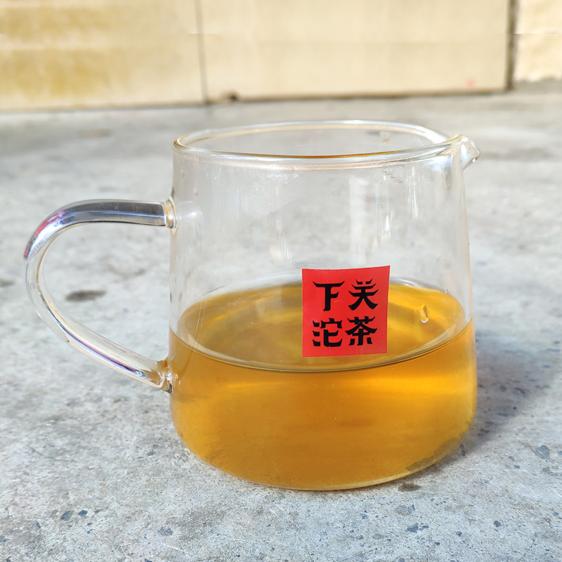 下关沱茶2022年宝焰牌边销砖茶叶1.25kg云南下关砖茶普洱生茶-图1