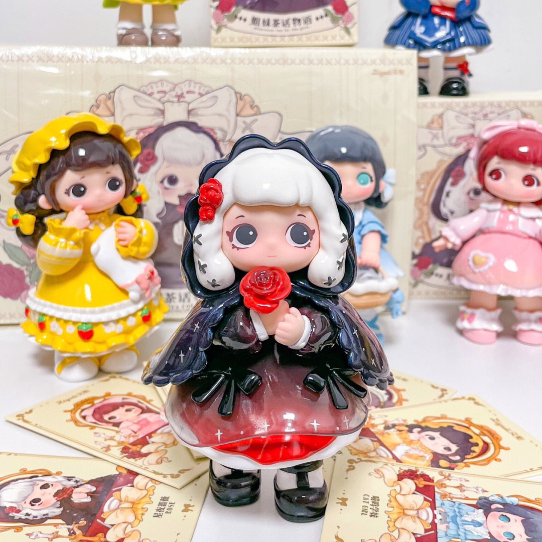 bettertoys又梨盲盒姐妹茶话物语洛丽塔手办女生公仔玩偶礼物摆件_虎窝淘