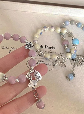 2025年新款甜美少女彩色手链