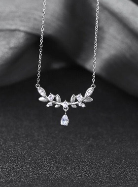 小王子气质麦穗月规桂花项链