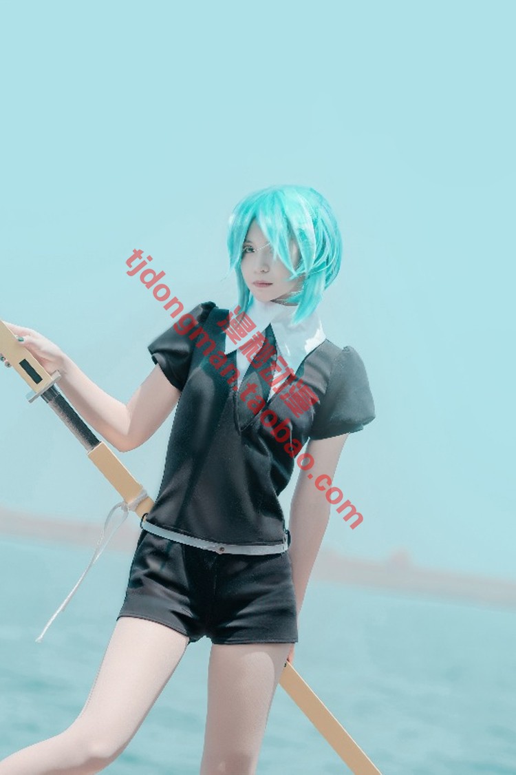 宝石之国磷叶石法斯法菲莱特常服cosplay定做动漫服装假发定制-图0