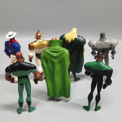 正版散货 DC正义联盟 漫画英雄绿灯侠 小丑 超人关节可动手办摆件 - 图2