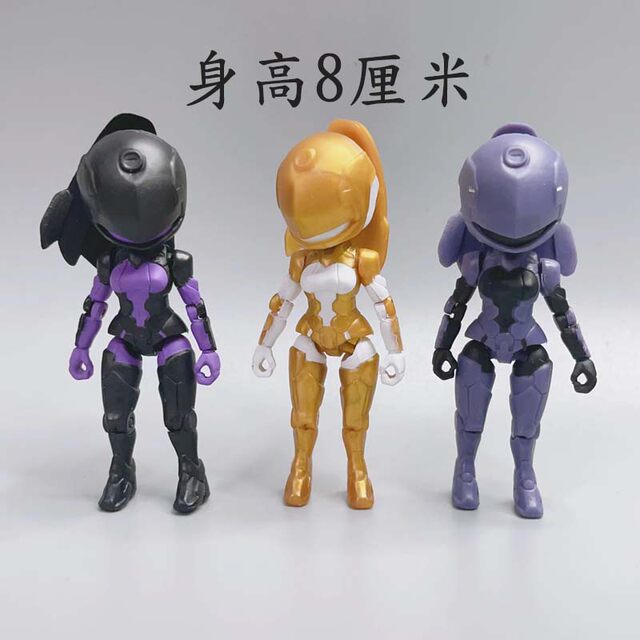 Transformation Gacha Jointed Action Figure Robot Toy