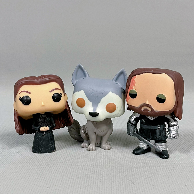 正版散货funko pop权利的游戏魔山 冰原狼 珊莎·史塔克潮玩手办 - 图1