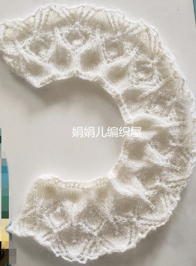 编织2022年新款毛线领子diy