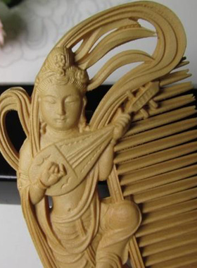 小叶黄杨防静电菩萨结婚礼品