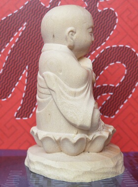工艺品手把件小叶黄杨木雕